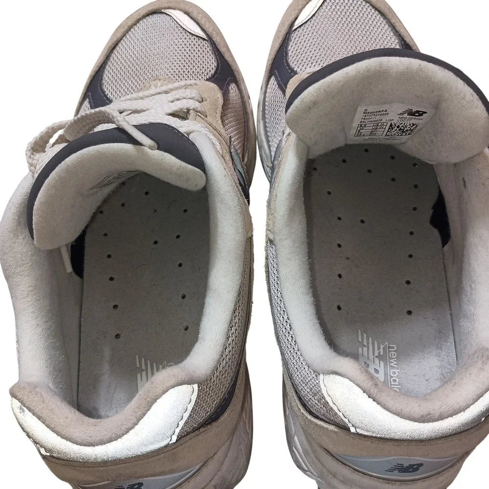 New Balance 2002RFA Mens Running Shoes Sneakers Beige Gray Reflective‎ SKUM057